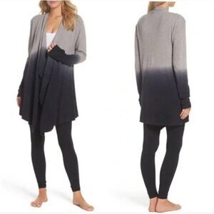 Barefoot Dreams Cozychic Lite Ombre Calypso Wrap Cardigan Size S-M